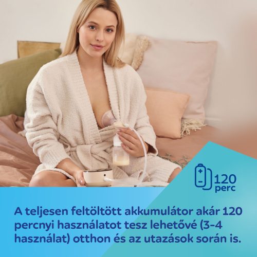 Hordozható elektromos mellszívó Take&Go