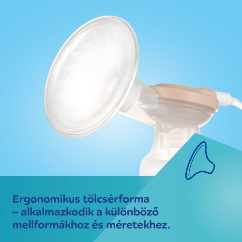 ExpressCare dupla elektromos mellszívó 2in1 orrszívó tartozékkal