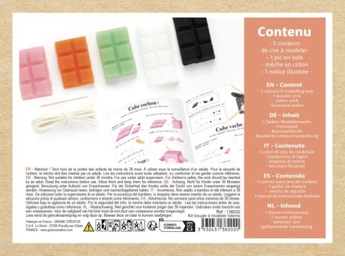 Graine Creative Gyertyakészítő - Brémai muzsikusok