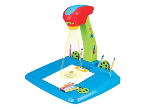 Kivetítős rajzasztal cserélhető korongokkal