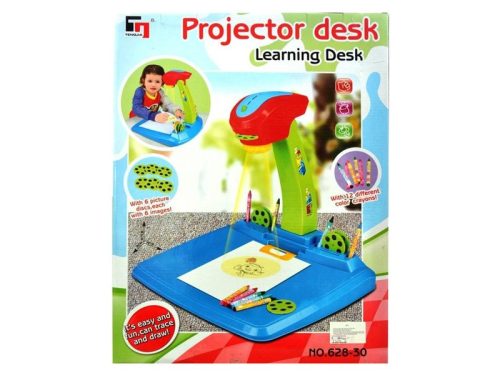 Kivetítős rajzasztal cserélhető korongokkal