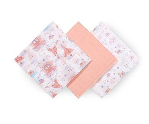 Muszlin textil pelenka 3 db HINTÓ