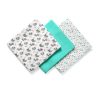 Bambusz textil pelenka 3 db EMERALD