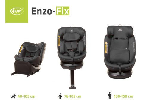 4Baby Enzo-Fix i-Size 40-150cm biztonsági gyerekülés