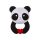 Szilikon rágóka – Panda