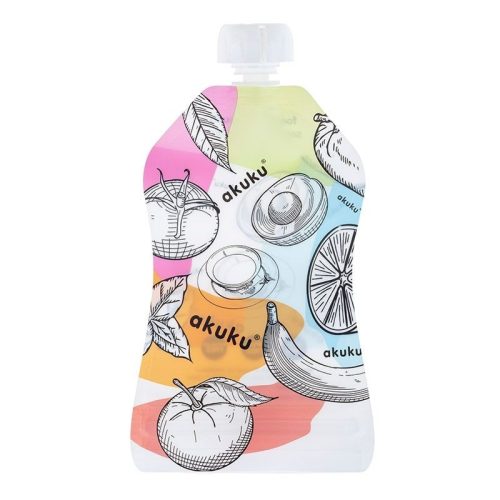 Újrahasználható ételtároló tasak 5db