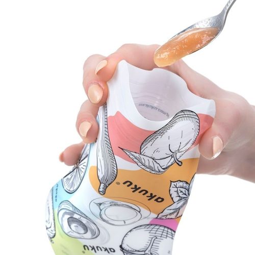 Újrahasználható ételtároló tasak 5db