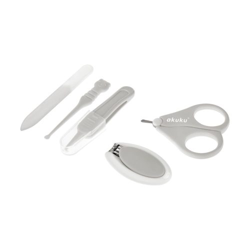 Körömápoló szett SZÜRKE ALMÁS