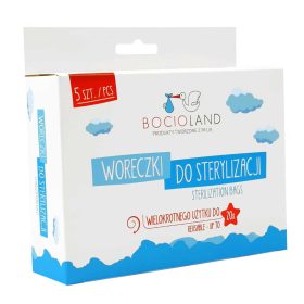 Mikrohullámú sterilizáló zacskó 5db