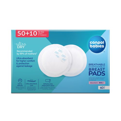 Csúszásgátlós eldobható melltartóbetét 60 db