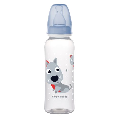 Keskeny nyakú cumisüveg CUTE ANIMALS 250ml