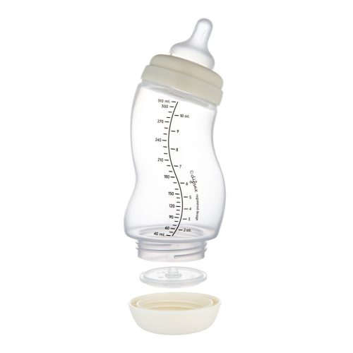 S-alakú széles nyakú anti-kólikás cumisüveg 310ml