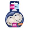 LOVI PRIME dinamikus szilikon nyugtató cumi 18 hó 2db COCONUT/IVORY