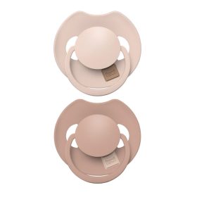   LOVI Prime dinamikus szilikon nyugtató cumi 6-18 hó 2 db NUDE/BLUSH