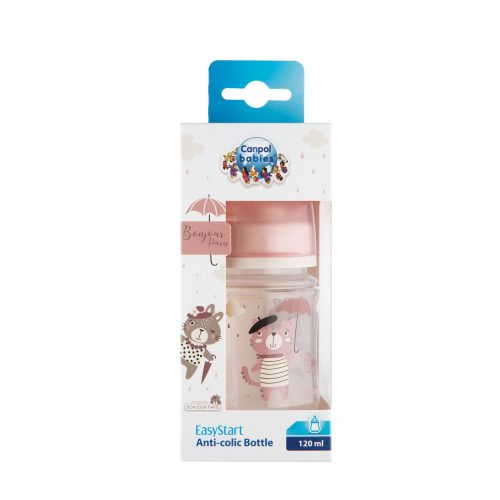 EasyStart anti-kólikás cumisüveg BONJOUR PARIS 120ml