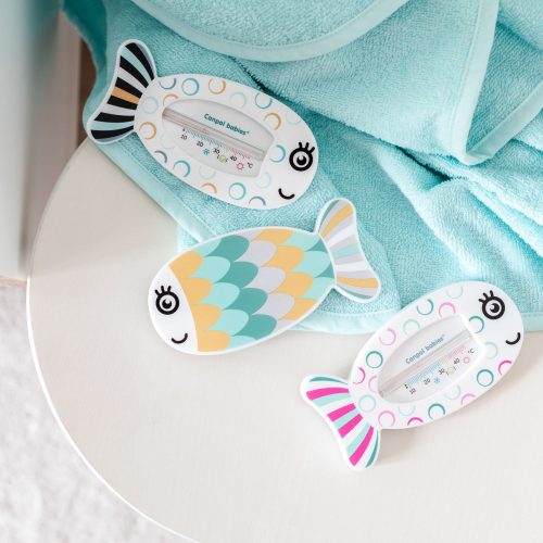 Fürdővízhőmérő halacskaTÜRKIZ