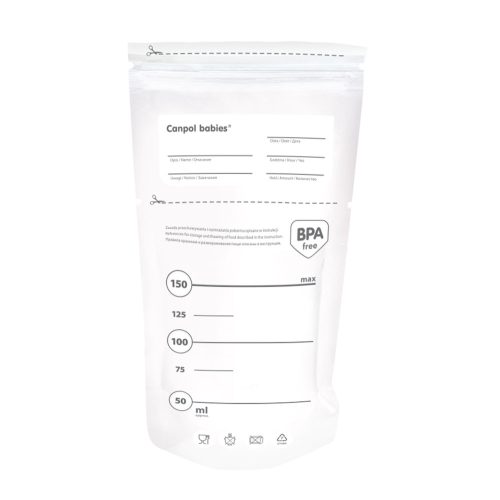 Anyatejtároló tasak 25 db 150ml