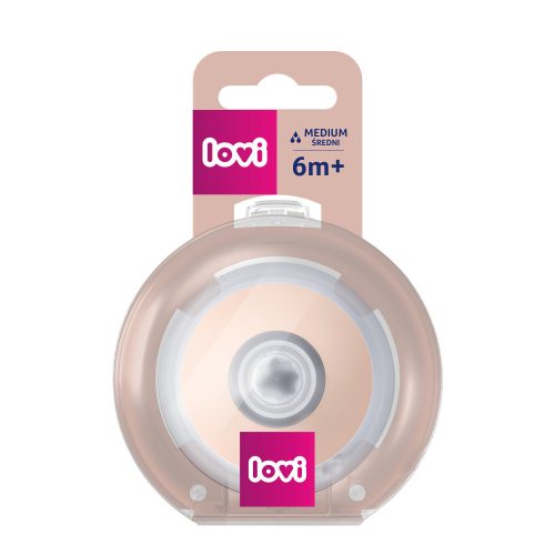 LOVI MAMMAFEEL Dinamikus etetőcumi 6hó+ 1db közepes