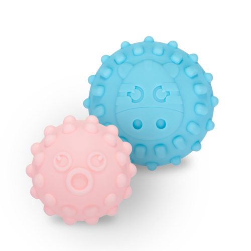 Készségfejlesztő puha labdák 6 db