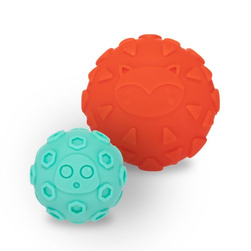 Készségfejlesztő puha labdák 6 db