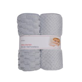 PLÉD DUPLA CSOMAG SZÜRKE