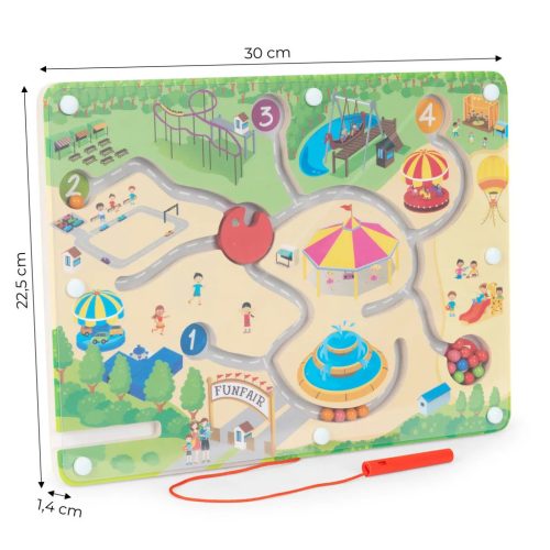 Mágneses labirintus játék vidámpark