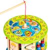 Multifunkciós montessori fa oktató játék