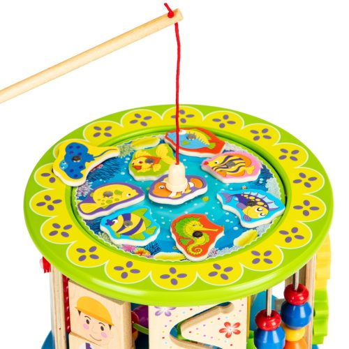 Multifunkciós montessori fa oktató játék