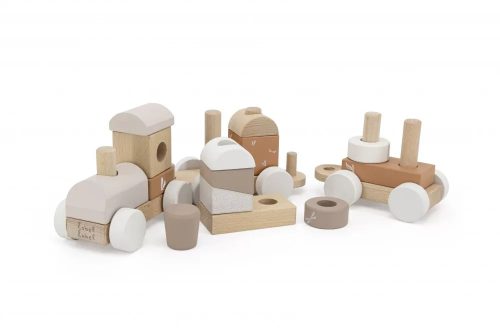 Játékvonat építőelemekkel NOUGAT