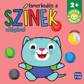 Ismerkedés a színek világával könyv - matricákkal