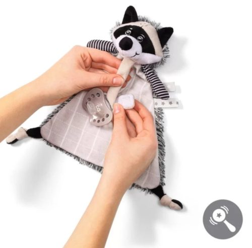 Szundikendő cumitartóval MOSÓMEDVE