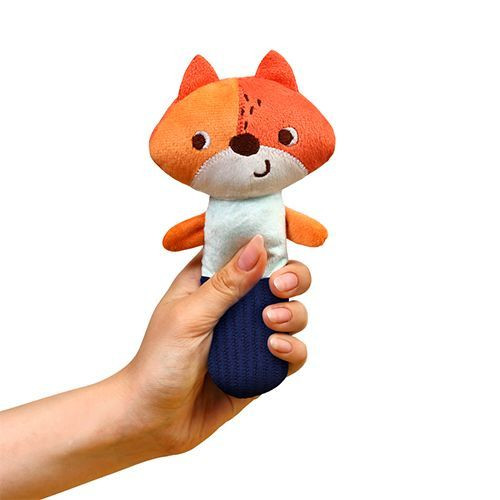 Sípoló plüss KÉK RÓKA