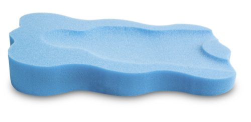 Szivacs babatartó fürdőkádhoz KÉK