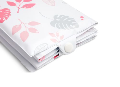 Összecsukható pelenkázó matrac RÓZSASZÍN