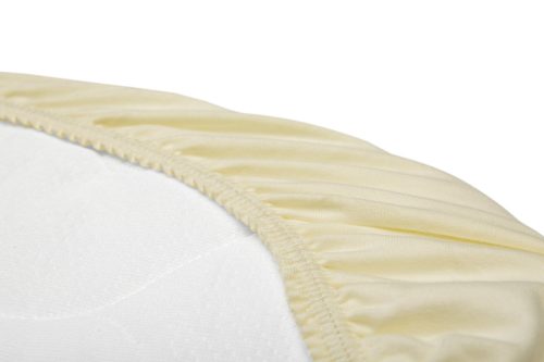 Jersey lepedő babakocsihoz KRÉM