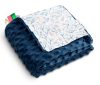 Minky pléd 75x100 cm NAVY BLUE 