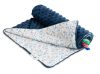 Minky pléd 75x100 cm NAVY BLUE 