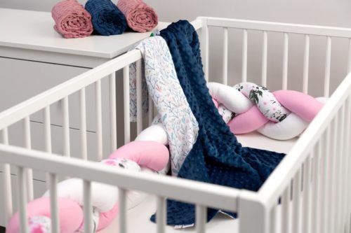 Minky pléd 75x100 cm NAVY BLUE 