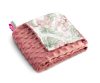 Minky pléd 75x100 cm RETRO PINK