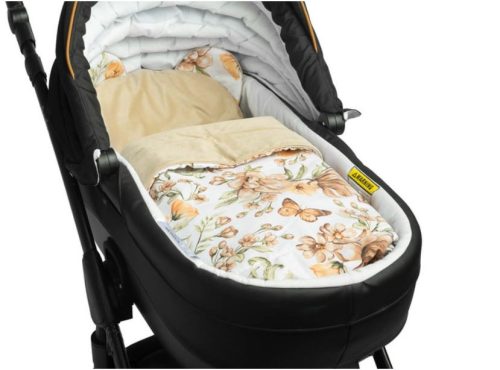 Takaró szett babakocsiba VELVET BEIGE