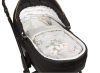 Takaró szett babakocsiba VELVET LILY GREY