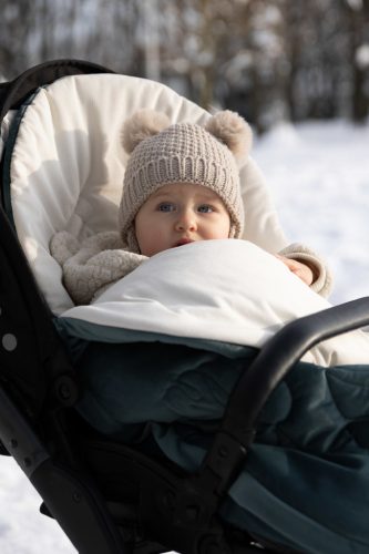 Riviera Bundazsák Bélés Babakocsiba SÖTÉTZÖLD