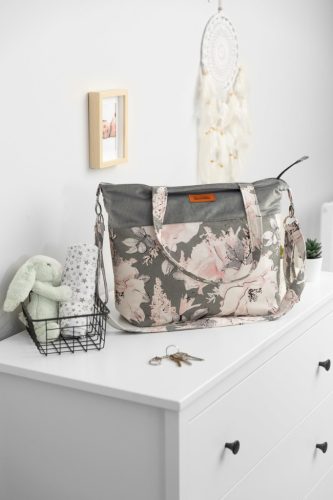 Velvet Pelenkázó táska PEONY