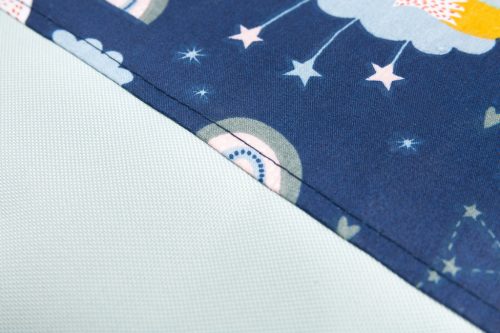 Játéktároló kosár medium SÖTÉTKÉK RÓKA