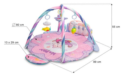 Zenélős játszószőnyeg SAFARI