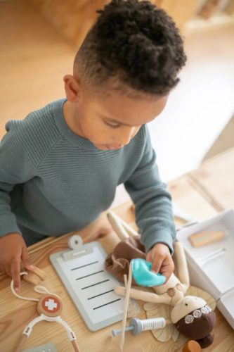 Orvosi táska fából