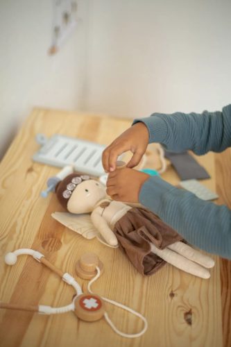 Orvosi táska fából