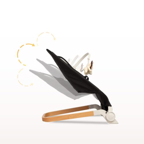 Babahintaszék fekete