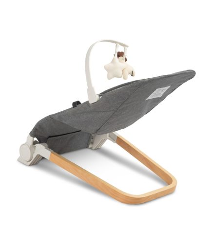 Babahintaszék szürke