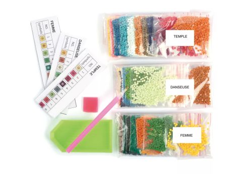 Graine Creative Gyémántfestő képeslap – India